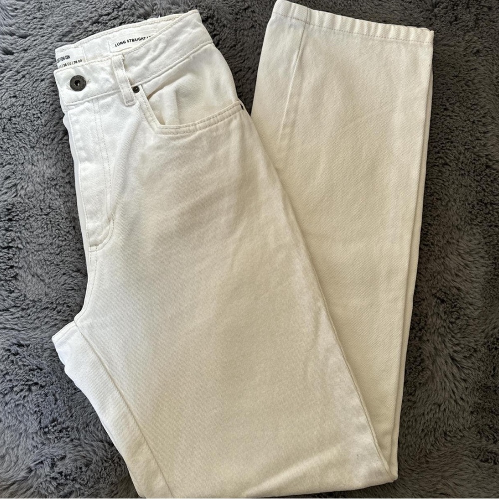White jeans